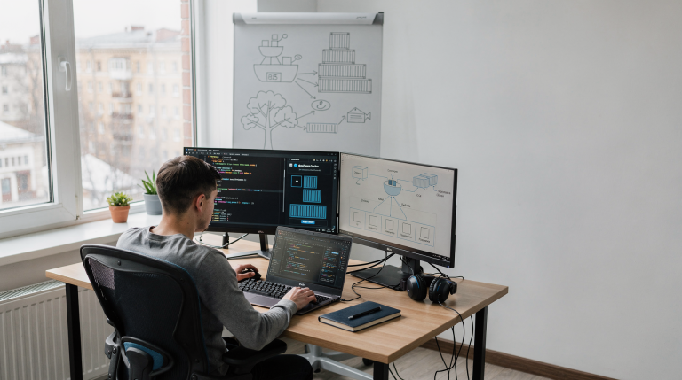 Практический курс по Git и Docker для инженеров